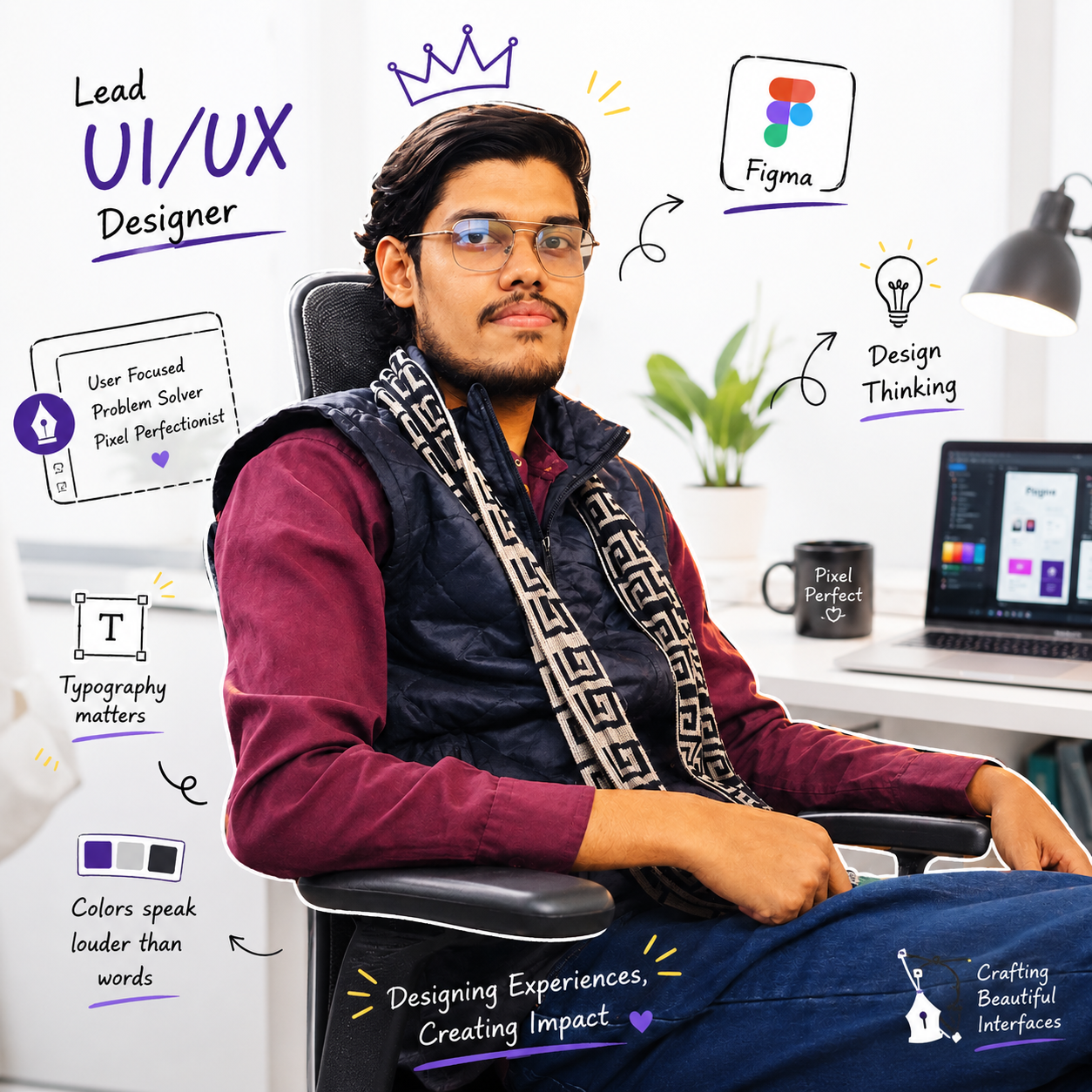 Prince Sazzad — Lead UI/UX Designer at Webfusion